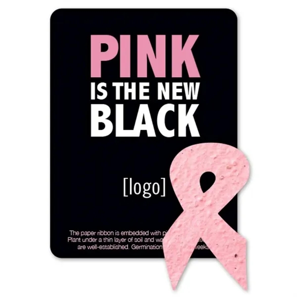 Gift pack features a recycled info card and plantable piece of... from ASI 40646 Bloomin Promotions / Bloomin' Promotions™