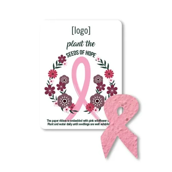 Gift pack features a recycled info card and plantable piece of... from ASI 40646 Bloomin Promotions / Bloomin' Promotions™