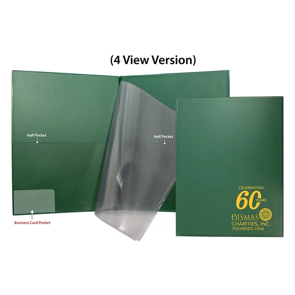 Hard cover policy holder -4 comes with 4-page views (two 2-sided... from ASI 83770 Royal Industries / The Royal Line