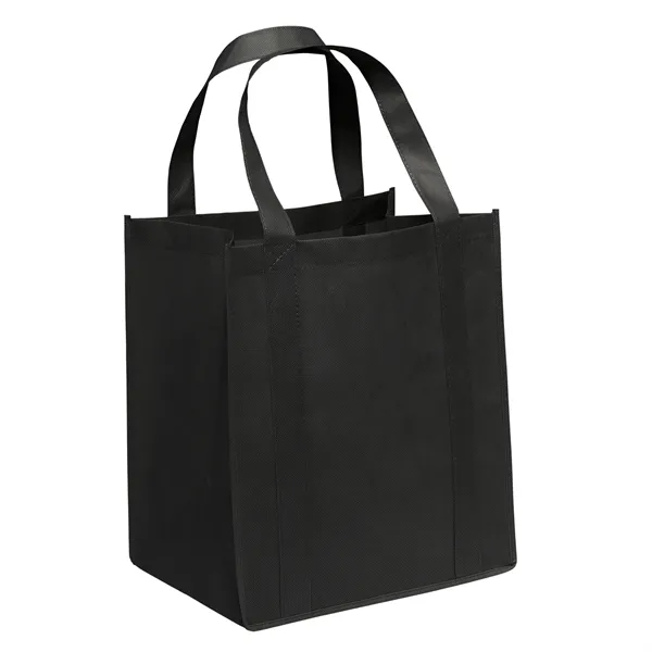 Non-Woven Polypropylene grocery tote with dual reinforced handles.... from ASI 37940 Bag Makers Inc
