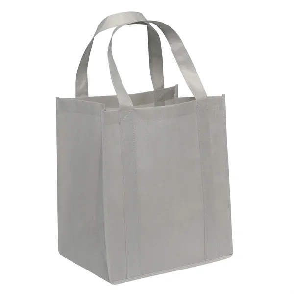Non-Woven Polypropylene grocery tote with dual reinforced handles.... from ASI 37940 Bag Makers Inc