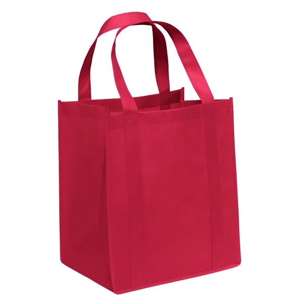 Non-Woven Polypropylene grocery tote with dual reinforced handles.... from ASI 37940 Bag Makers Inc