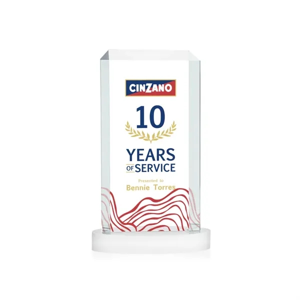 Dalton VividPrint™ Award on Alberton Base - White... from ASI 84592 St Regis Group / St Regis