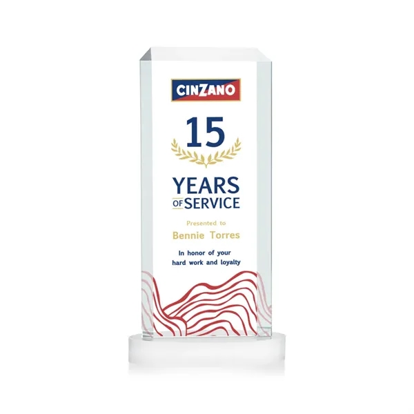 Dalton VividPrint™ Award on Alberton Base - White... from ASI 84592 St Regis Group / St Regis