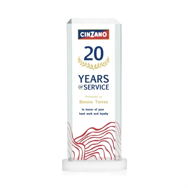 Dalton VividPrint™ Award on Alberton Base - White... from ASI 84592 St Regis Group / St Regis