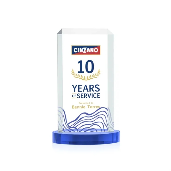 Dalton VividPrint™ Award on Alberton Base - Sky Blue... from ASI 84592 St Regis Group / St Regis