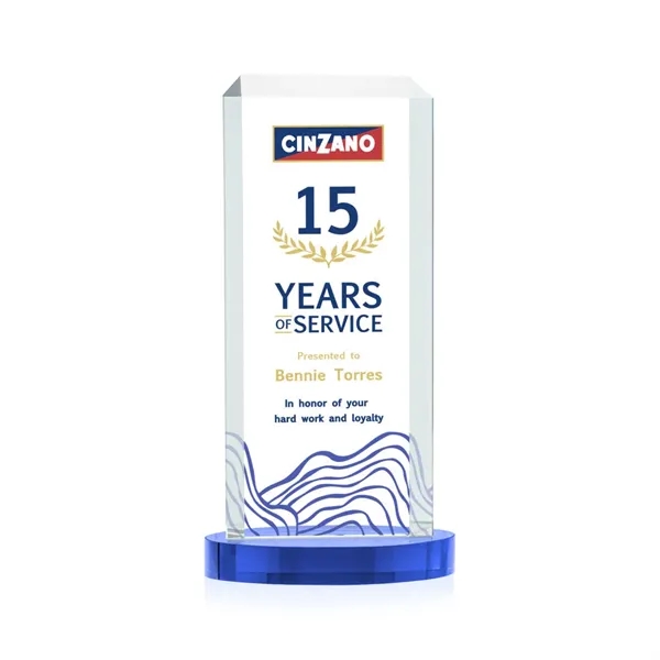 Dalton VividPrint™ Award on Alberton Base - Sky Blue... from ASI 84592 St Regis Group / St Regis