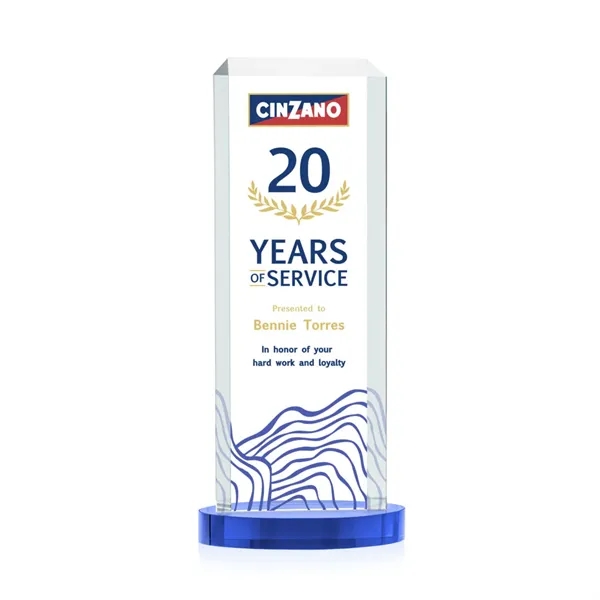 Dalton VividPrint™ Award on Alberton Base - Sky Blue... from ASI 84592 St Regis Group / St Regis