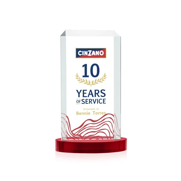 Dalton VividPrint™ Award on Alberton Base - Red... from ASI 84592 St Regis Group / St Regis