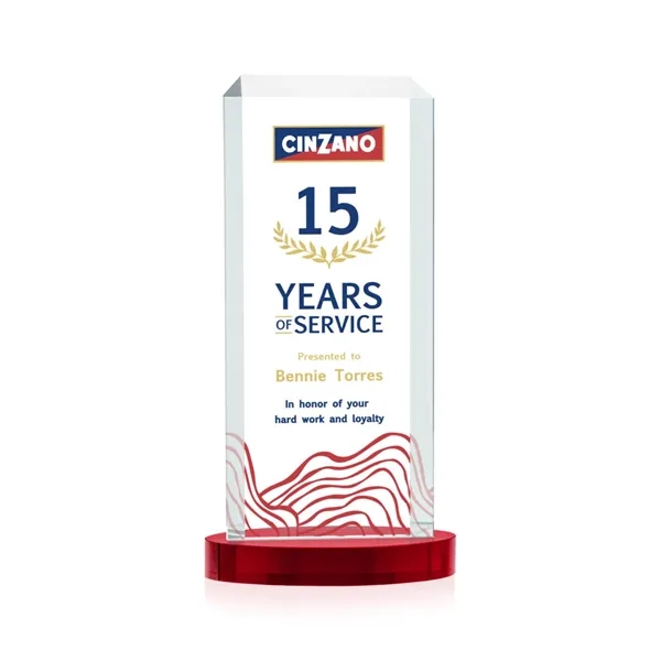 Dalton VividPrint™ Award on Alberton Base - Red... from ASI 84592 St Regis Group / St Regis