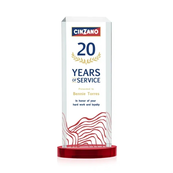 Dalton VividPrint™ Award on Alberton Base - Red... from ASI 84592 St Regis Group / St Regis