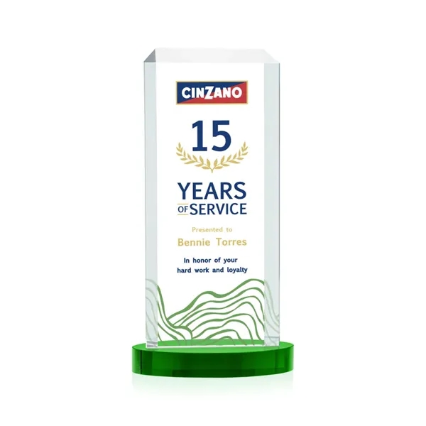 Dalton VividPrint™ Award on Alberton Base - Green... from ASI 84592 St Regis Group / St Regis