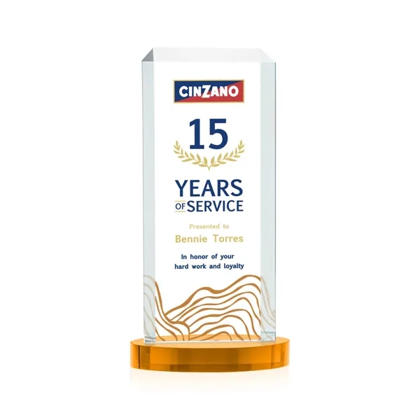 Dalton VividPrint™ Award on Alberton Base - Amber... from ASI 84592 St Regis Group / St Regis