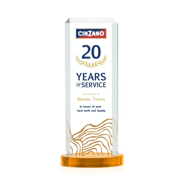 Dalton VividPrint™ Award on Alberton Base - Amber... from ASI 84592 St Regis Group / St Regis