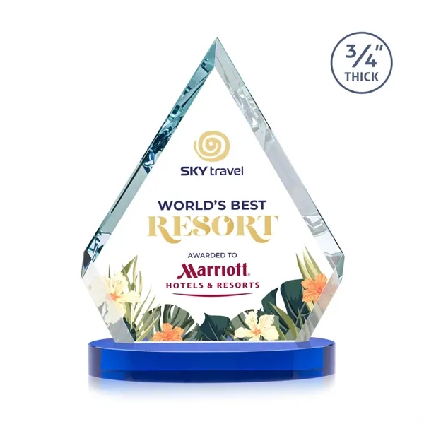 Apex VividPrint™ Award on Alberton Base - Blue... from ASI 84592 St Regis Group / St Regis