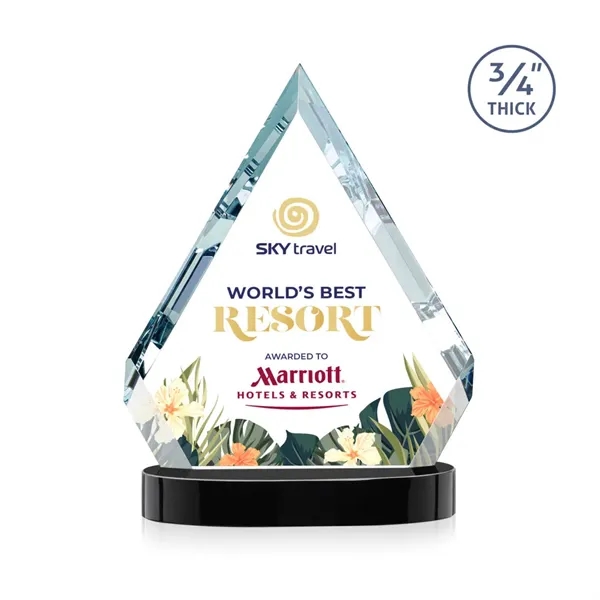 Apex VividPrint™ Award on Alberton Base - Black... from ASI 84592 St Regis Group / St Regis