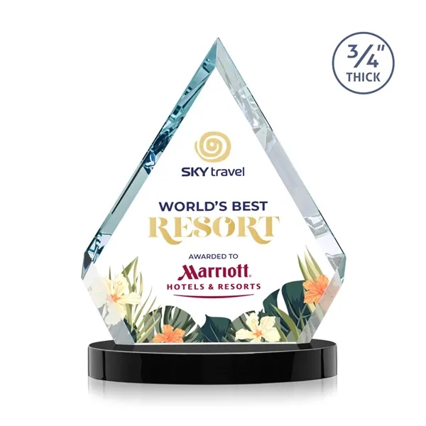 Apex VividPrint™ Award on Alberton Base - Black... from ASI 84592 St Regis Group / St Regis