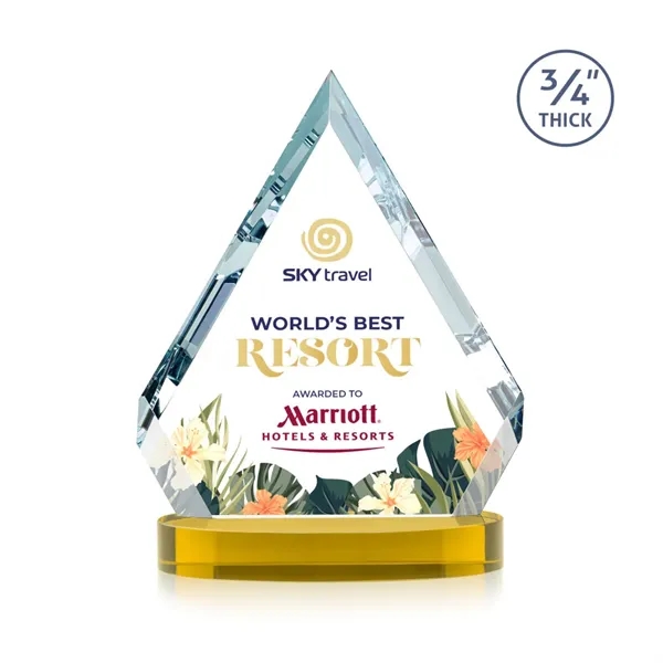 Apex VividPrint™ Award on Alberton Base - Gold... from ASI 84592 St Regis Group / St Regis