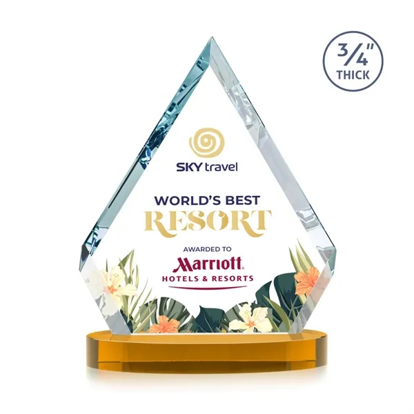 Apex VividPrint™ Award on Alberton Base - Amber... from ASI 84592 St Regis Group / St Regis