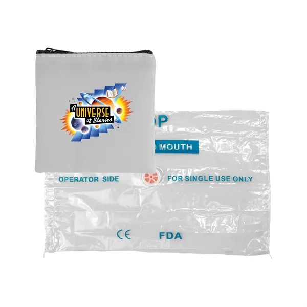 Colorful RPET CPR Face Shield Set... from ASI 30208 A P Specialties / AP Specialties