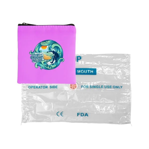 Colorful RPET CPR Face Shield Set... from ASI 30208 A P Specialties / AP Specialties