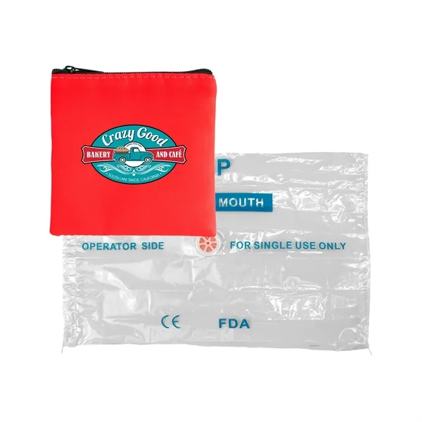 Colorful RPET CPR Face Shield Set... from ASI 30208 A P Specialties / AP Specialties