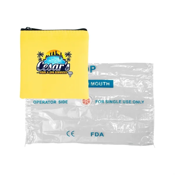 Colorful RPET CPR Face Shield Set... from ASI 30208 A P Specialties / AP Specialties