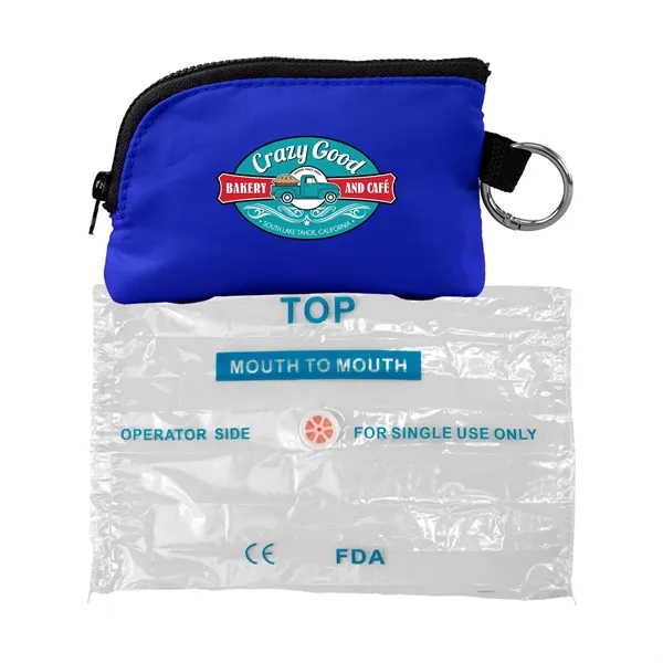 Zip Around CPR Face Shield Set... from ASI 30208 A P Specialties / AP Specialties