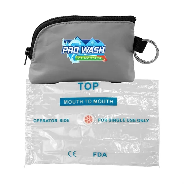 Zip Around CPR Face Shield Set... from ASI 30208 A P Specialties / AP Specialties