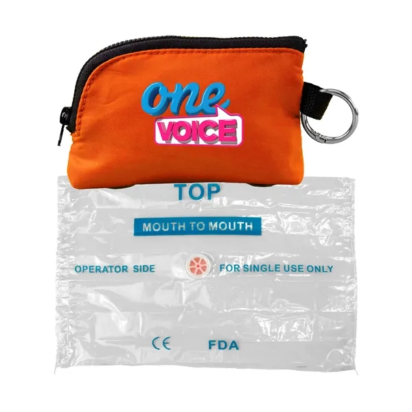 Zip Around CPR Face Shield Set... from ASI 30208 A P Specialties / AP Specialties