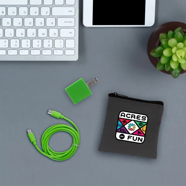 Gray Executive A+C to C Cable & Wall Set... from ASI 30208 A P Specialties / AP Specialties