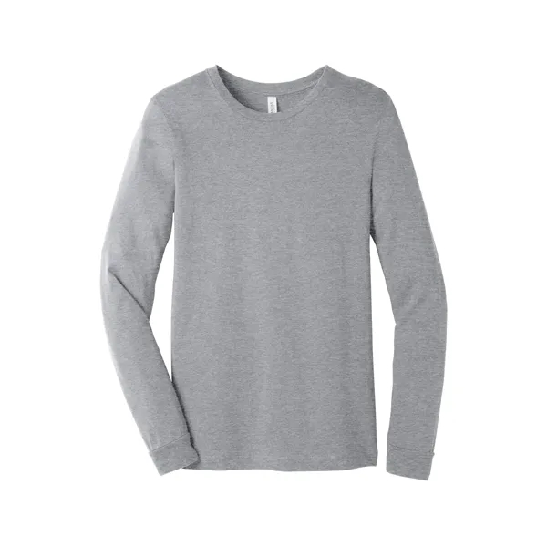 BELLA+CANVAS Unisex Heather CVC Long Sleeve Tee... from ASI 84863 SanMar