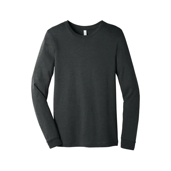 BELLA+CANVAS Unisex Heather CVC Long Sleeve Tee... from ASI 84863 SanMar
