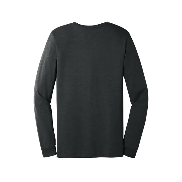 BELLA+CANVAS Unisex Heather CVC Long Sleeve Tee... from ASI 84863 SanMar