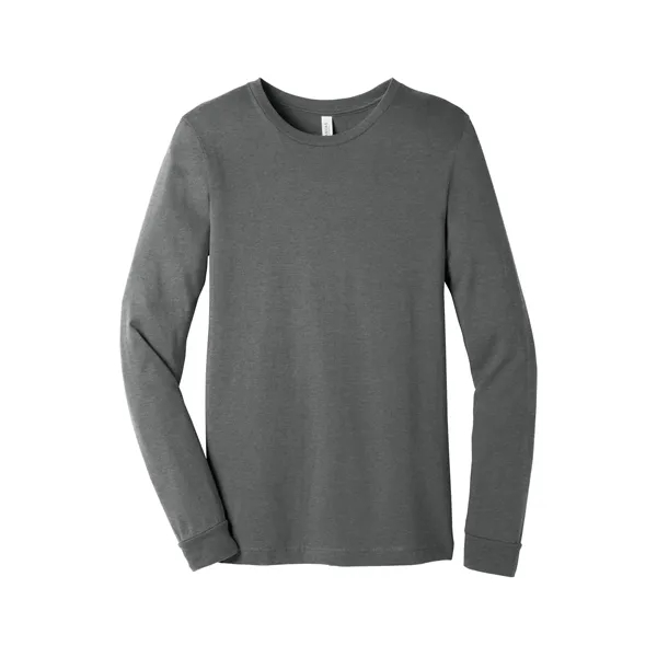 BELLA+CANVAS Unisex Heather CVC Long Sleeve Tee... from ASI 84863 SanMar