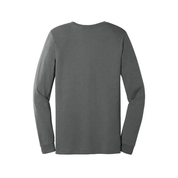 BELLA+CANVAS Unisex Heather CVC Long Sleeve Tee... from ASI 84863 SanMar