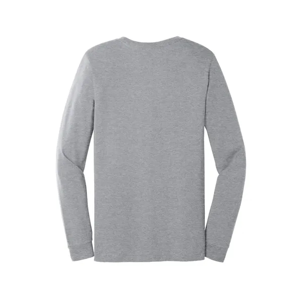 BELLA+CANVAS Unisex Heather CVC Long Sleeve Tee... from ASI 84863 SanMar
