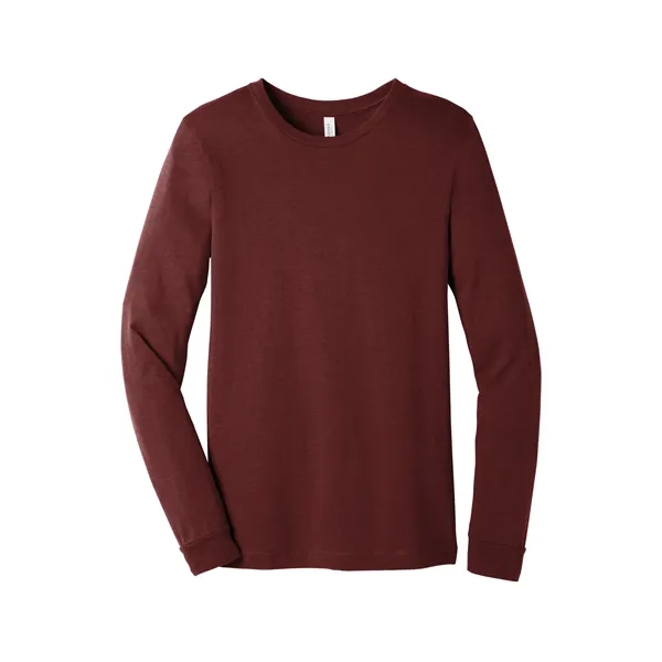 BELLA+CANVAS Unisex Heather CVC Long Sleeve Tee... from ASI 84863 SanMar