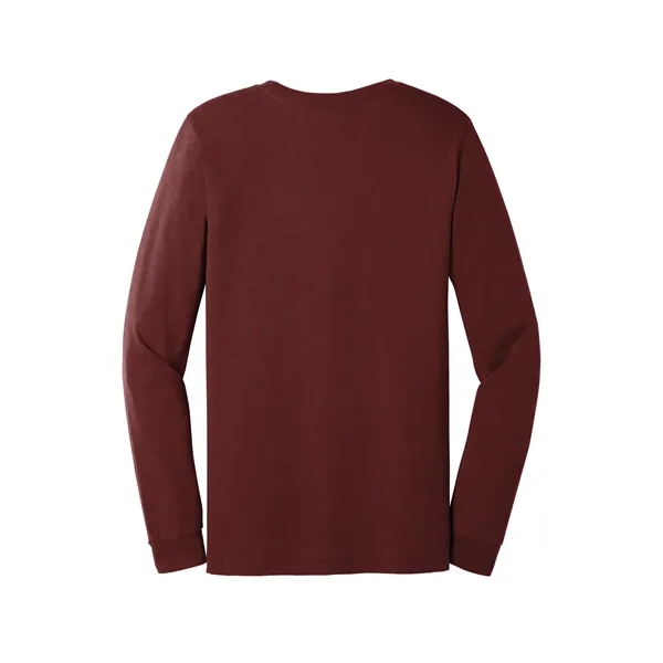 BELLA+CANVAS Unisex Heather CVC Long Sleeve Tee... from ASI 84863 SanMar