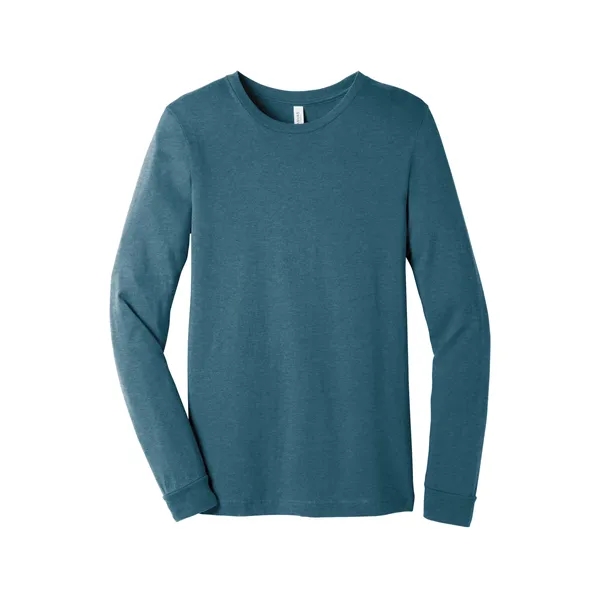 BELLA+CANVAS Unisex Heather CVC Long Sleeve Tee... from ASI 84863 SanMar