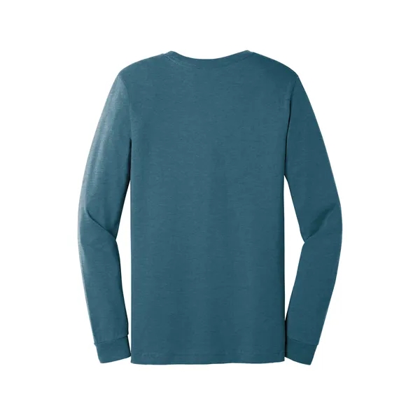 BELLA+CANVAS Unisex Heather CVC Long Sleeve Tee... from ASI 84863 SanMar