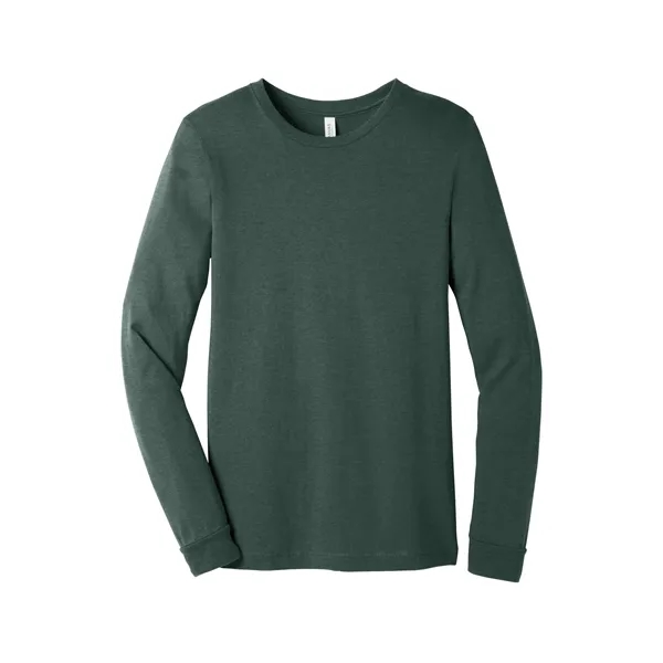 BELLA+CANVAS Unisex Heather CVC Long Sleeve Tee... from ASI 84863 SanMar