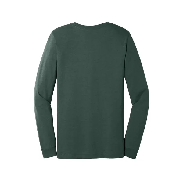 BELLA+CANVAS Unisex Heather CVC Long Sleeve Tee... from ASI 84863 SanMar