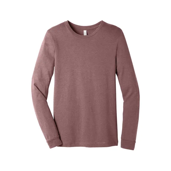 BELLA+CANVAS Unisex Heather CVC Long Sleeve Tee... from ASI 84863 SanMar