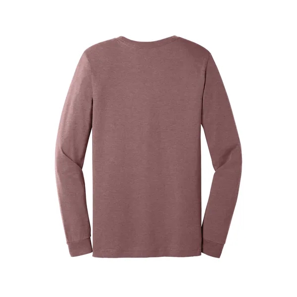 BELLA+CANVAS Unisex Heather CVC Long Sleeve Tee... from ASI 84863 SanMar