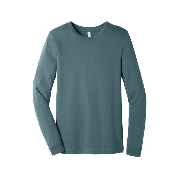BELLA+CANVAS Unisex Heather CVC Long Sleeve Tee... from ASI 84863 SanMar