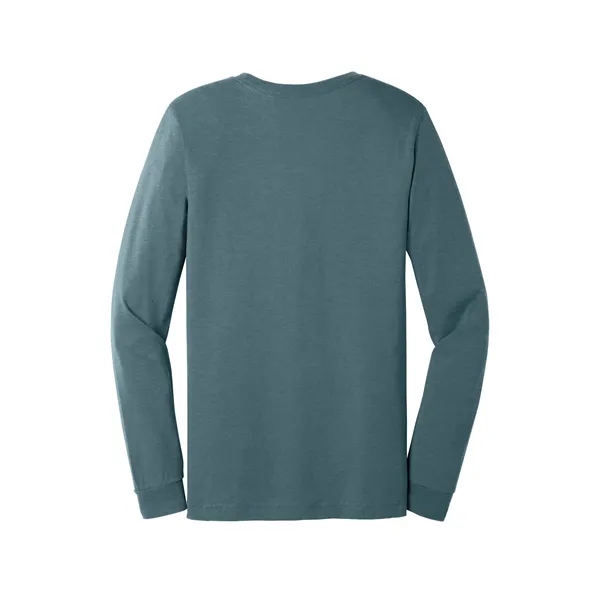 BELLA+CANVAS Unisex Heather CVC Long Sleeve Tee... from ASI 84863 SanMar