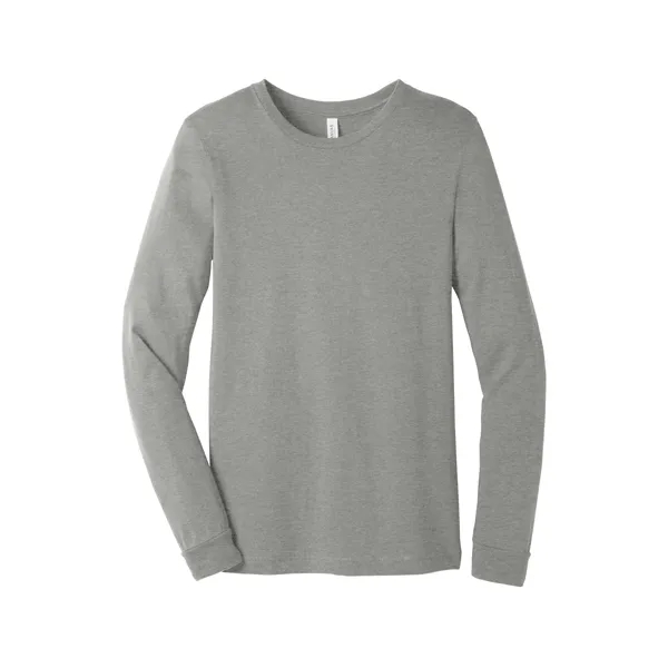 BELLA+CANVAS Unisex Heather CVC Long Sleeve Tee... from ASI 84863 SanMar