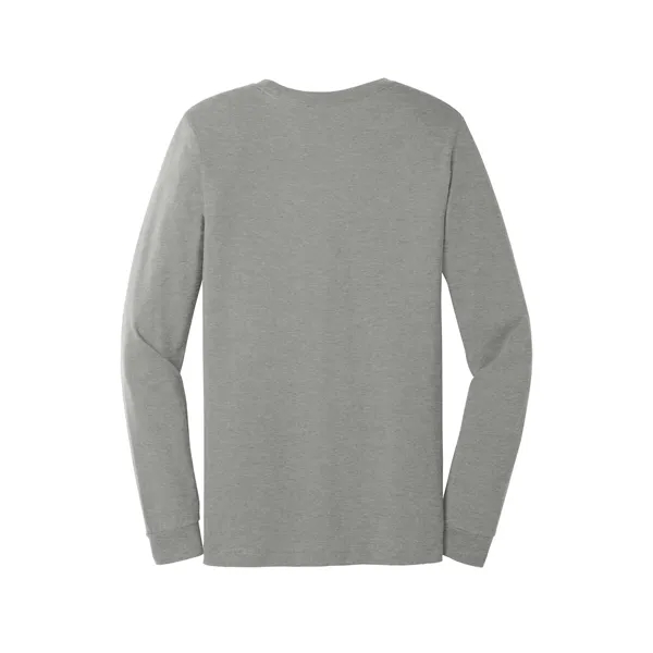 BELLA+CANVAS Unisex Heather CVC Long Sleeve Tee... from ASI 84863 SanMar