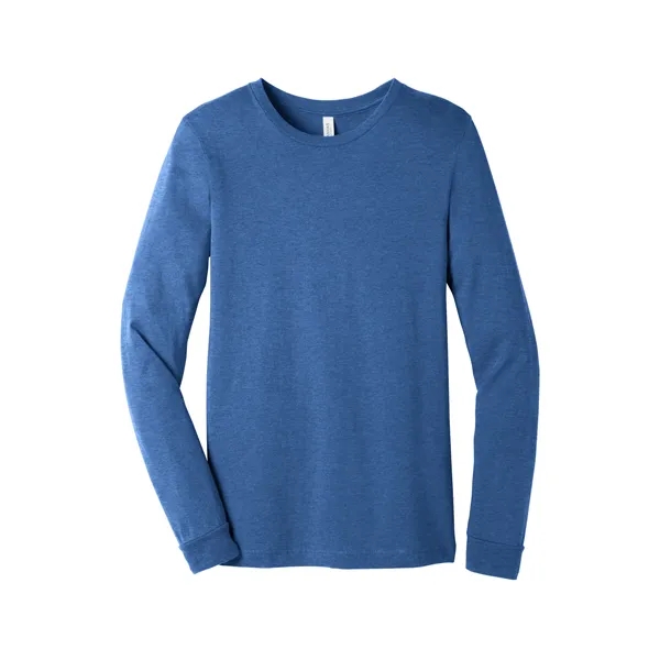 BELLA+CANVAS Unisex Heather CVC Long Sleeve Tee... from ASI 84863 SanMar